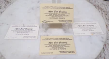 Afton Seed Company Owned By Raymond E. Rickets business Cards THIS FAMILY?