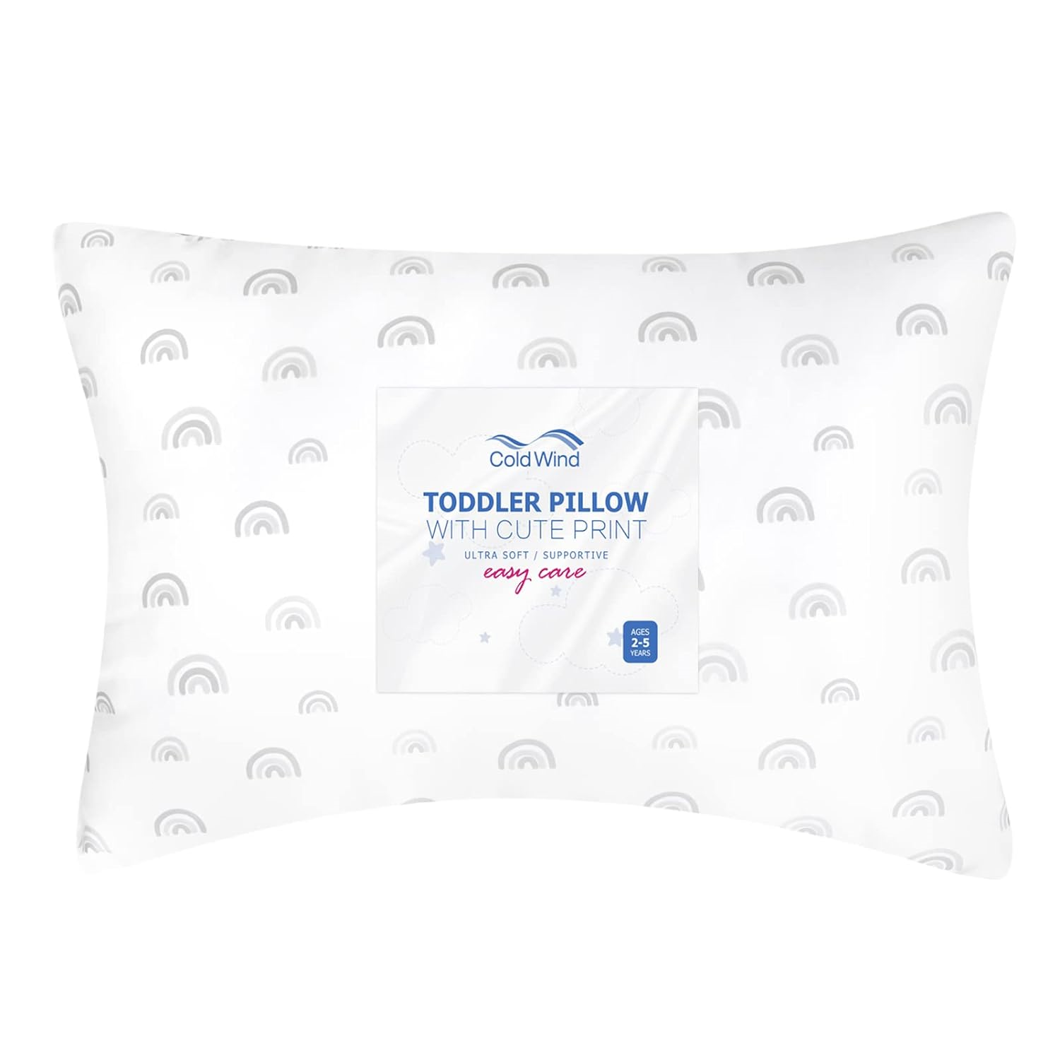 Toddler Pillow Small Baby Pillows for Sleeping Great Neck Support
