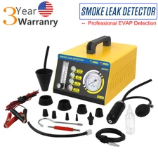 AUTOOL Automotive EVAP Smoke Machine Detector Car Smoke Leak Tester & Adapters