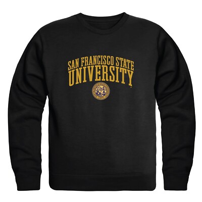 San Francisco State University Gators SFSU Seal Crewneck Sweatshirt Sweater