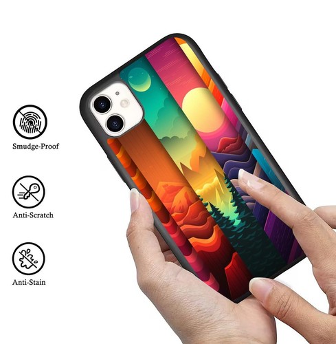For iPhone SE4 16E 12 13 14 15 16 Pro Max Extended Range Wallpaper Case Friendly - Picture 25 of 25
