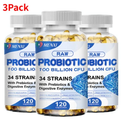 MENXI Probiotika Probiotic Ultimate 360 Kapseln Kulturen Komplex Probiotikum 3 x 120