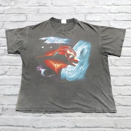 ZZ Top Afterburner Concert Tour Shirt Single St 1980s vintage concert t-shirt, vintage, single stitch, B+ condition
