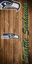 Seahawks cornhole board vinyl wraps