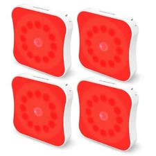 Motion Sensor Red Night Lights Rechargeable Red Night Lights Wireless Stick On R