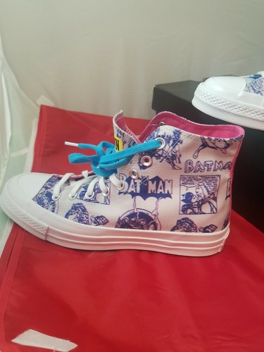 Converse Chuck Batman DC Comics 80 Años Aniversario Impresión 3D Talla 7m 9w - Imagen 7 de 8
