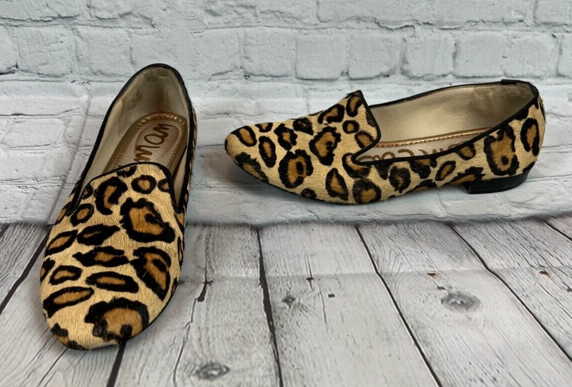 Sam edelman jordy loafer sale leopard