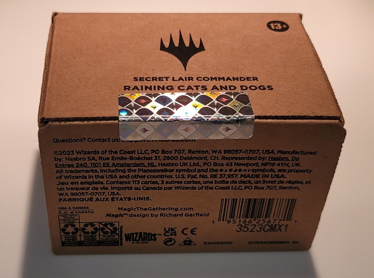 Commander Deck: Raining Cats and Dogs未開封 UNBOXING Raining Cats and Dogs Secret Lair Commander Deck