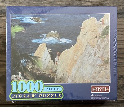 Hoyle 1000 Piece Jigsaw Puzzle Cliff Diving Acapulco Mexico 5600-SCE Sealed