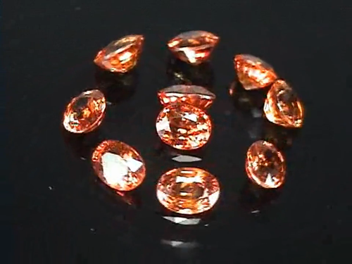 Grenat Spessartite Naturelle Du Nigéria - 6.01 Ct - Coupe Ovale - Qualité SI
