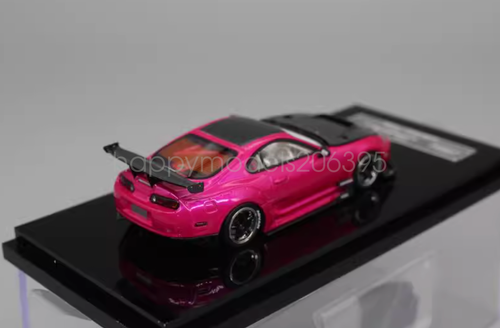 YM 1:64 Scale Pink Supra A80 JAZ80 Racing Sports Diecast Resin Toy Model NIB - Picture 9 of 10