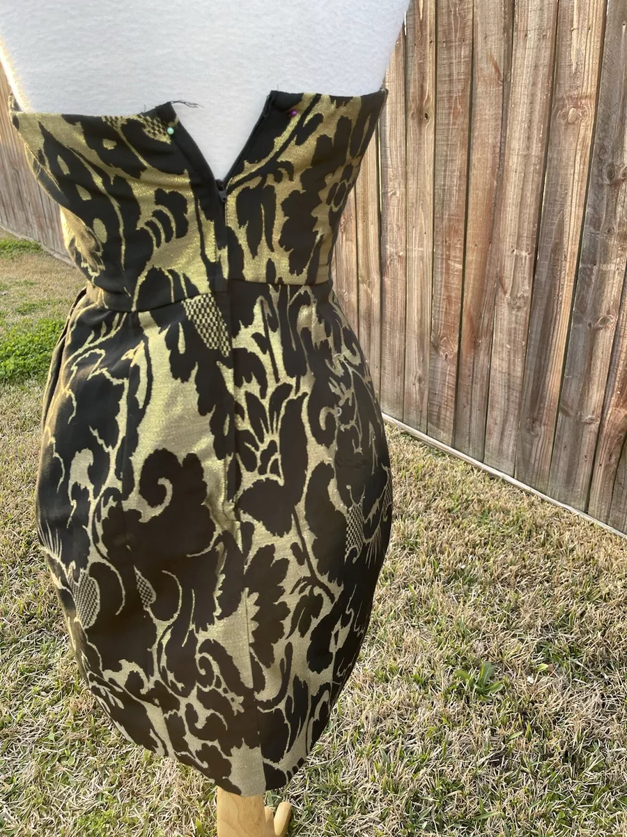 H and top m patterned dress