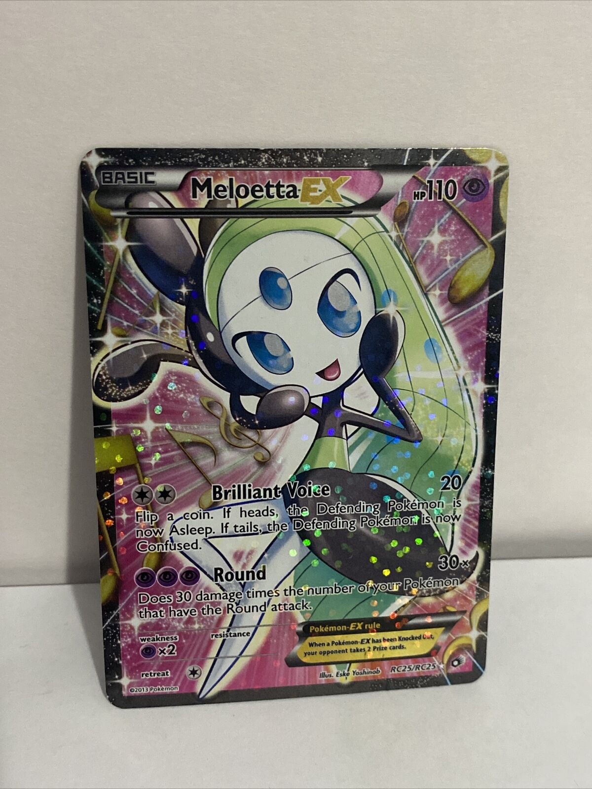 Pokemon M meloetta EX 5