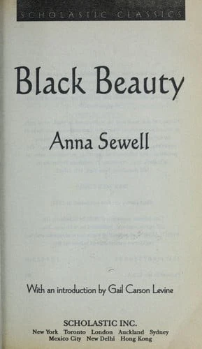 Black Beauty (Scholastic Classics) by Sewell, Anna, Good Book
