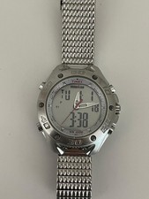 Timex Ironman funzionante, quadrante display argento,  molto bello