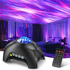Aurora Star Projector 33 Light Effects Nebula Lamp With Bluetooth Speaker Remote