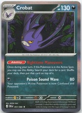 Crobat - 051/086 Holo Chaos Rising NM/M