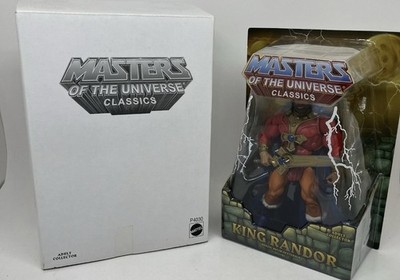 King Randor Masters of the Universe Classics New in Box White Collector Box NIB