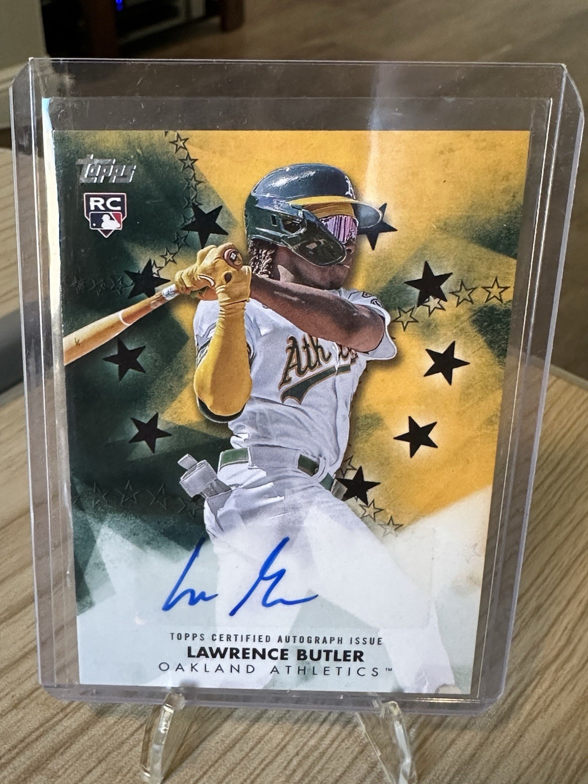2024 Topps Update Lawrence Butler RC Baseball Stars Autograph 007/199 #BSA-BUT