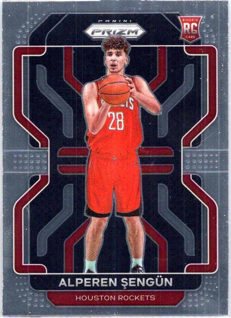 2021-22 Panini Prizm Silver Prizm Alperen Sengun #318 Rookie