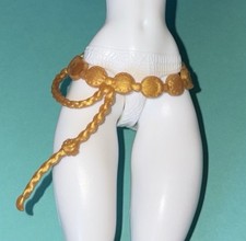 Monster High Clawdeen Wolf G3 Core Belt Gold Doll Clothes Accessories