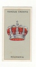 Godfrey Phillips Famous Crowns 1938 #19 Plevna Crown, Roumania 