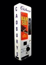 Antique Advertising - Coin Operated Cadburys Chocolate Bar Six Vending Machine