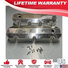 Aluminum Fabricated Valve Cover for Big Block Chevy BBC 396 454 w/Breather Hole