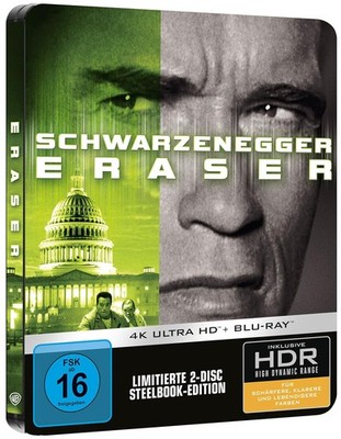 Eraser (4K UHD + Blu-ray Steelbook) NEU & OVP | Vorbestellung