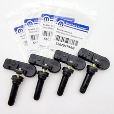 4x Oem Tpms 56029479ab Tpm112 Tire Pressure Sensor Fits Dodge Chrysler Jeep New