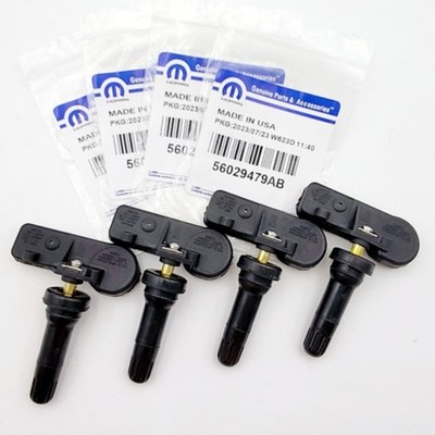 4x OEM Tire Pressure Sensor TPMS 56029479AB TPM112 (XL7) For Dodge Chrysler Jeep