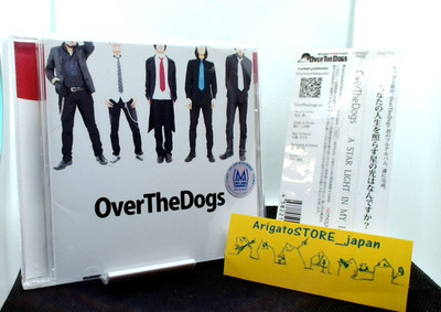 OVER THE DOGS CD Album A STAR LIGHT IN MY LIFE OBI J Rock 2010 Japan