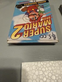 Super Mario Bros. 2 (Nintendo NES, 1988) Complete In Box