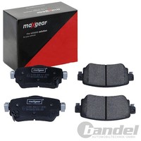 Maxgear BremsbelÄGe Satz Hinterachse Passend FÜR Nissan Leaf Qashqai X-TRAIL