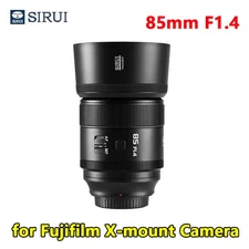 SIRUI 85mm F1.4 AF Auto Focus Full Frame Prime Lens for Fujifilm X-mount Camera