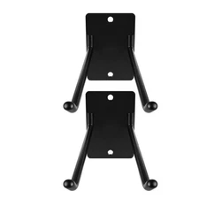  2pcs Garage Tool Organizer Wall Mount - Heavy Duty Metal Tool Rack For Garage