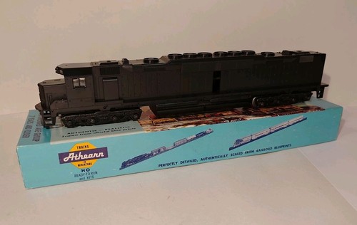 Motor locomotora diésel escala HO Athearn 4240 EMD DD-40 sin pintar funciona bien | Zustand: Used