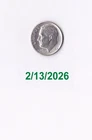 1964P Roosevelt Dime – 90% Silver – Philadelphia Mint U.S. Coin Circulated!