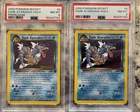 Dark Gyarados & Dark Gyarados Prerelease - 8/82 - PSA 8 - Sequential
