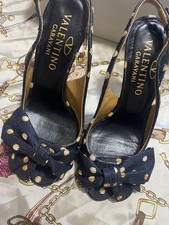 VALENTINO GARAVANI Polka Dot Ribbon Sandals Pumps New Year