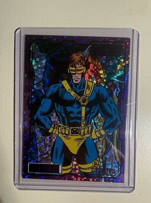 2024 Marvel Allegiance The Infinity Trilogy PURPLE BOX #42 Cyclops #/99