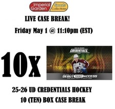 2025-26 CREDENTIALS HOCKEY 10 BOX CASE BREAK #5865 - Columbus Blue Jackets
