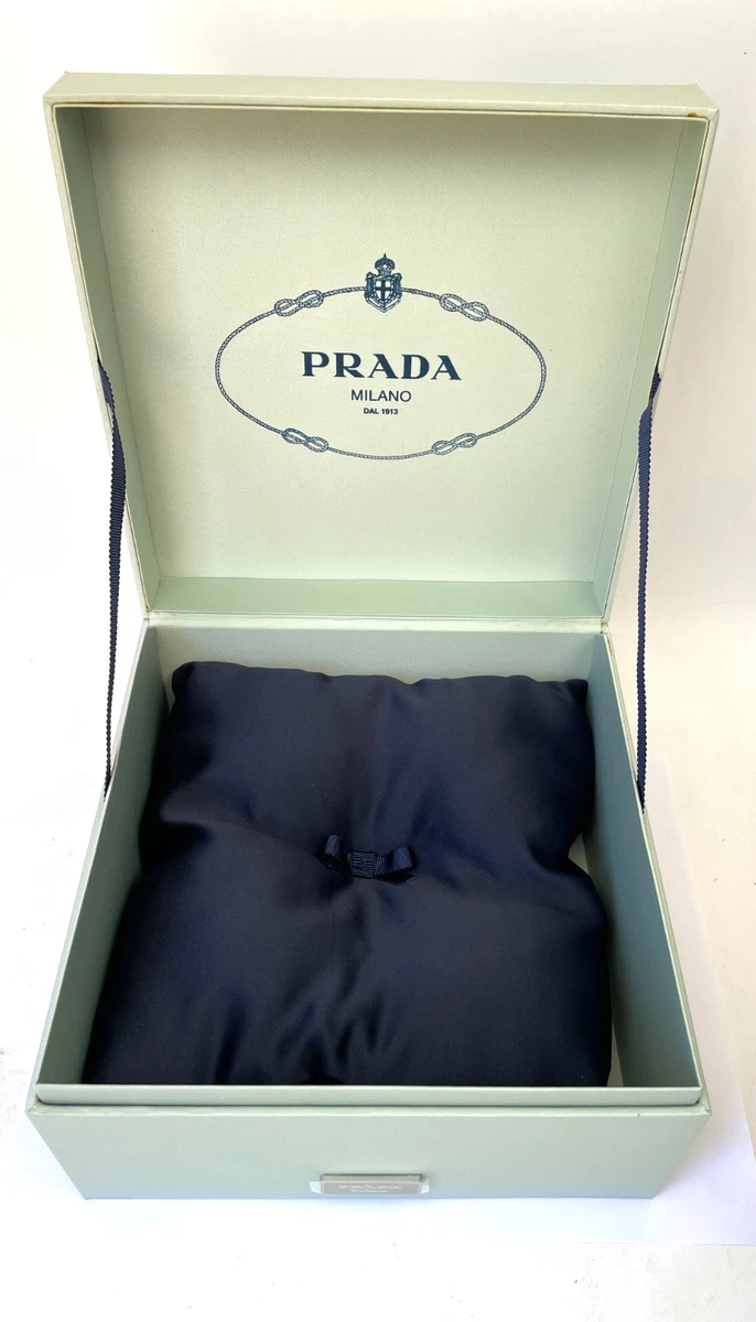 PRADA ポーセリン ボックス PRADA ポーセリン ボックス White/black