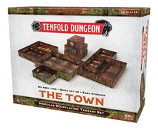Gale Force Nine Tenfold Dungeon: The Town, Multicolor (GF9TFD03)