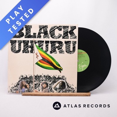 Black Uhuru Black Uhuru Reissue LP Album Vinyl Record 1980 ONLY 2 Virgin - EX/EX