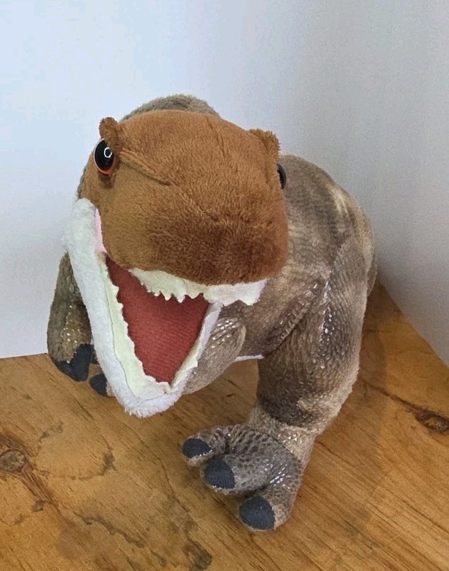 ~❤️~Wild Republic Dinosaur T-REX Plush  17" Large Soft Toy TREX🦖
