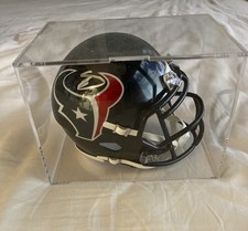 Stefon Diggs Mini Helmet Autographed Witnessed Authentic Texans NO CASE  
