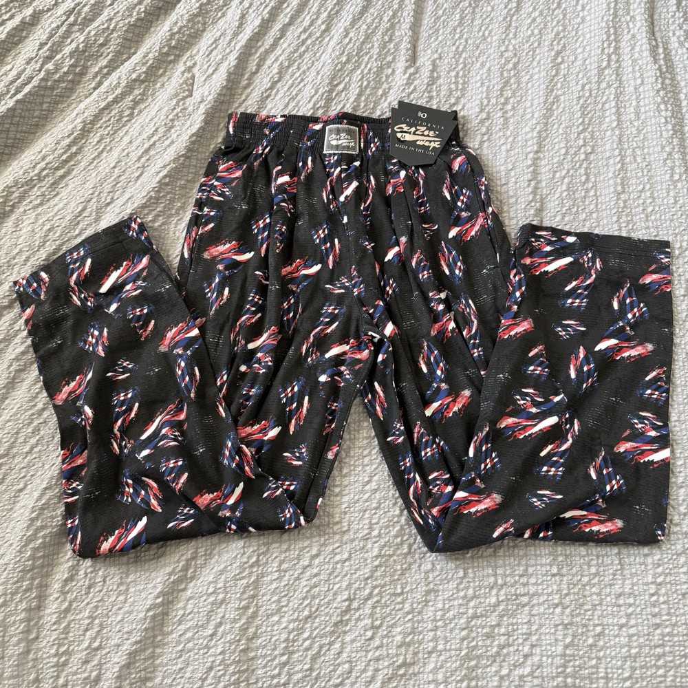 MC Hammer 90s Baggy Pants Black Medium California CraZee Wear USA  