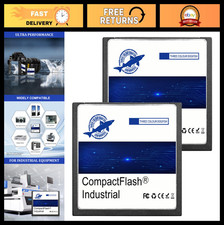 2GB Compact Flash Memory Card 2 Pack  High Performance CF Type I for Vintage Ca