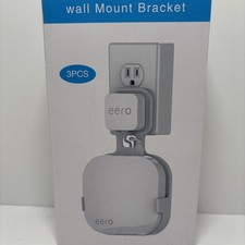 Wall Mount Holder for Eero Pro 6E/Pro 6 Mesh Wi-Fi System Set of 3, NEW